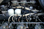 A large and complex engine with 6 sidedraft carbs